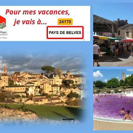 Au Lilas Rose Maison Entre Campagne Et Village Belves Ngoại thất bức ảnh